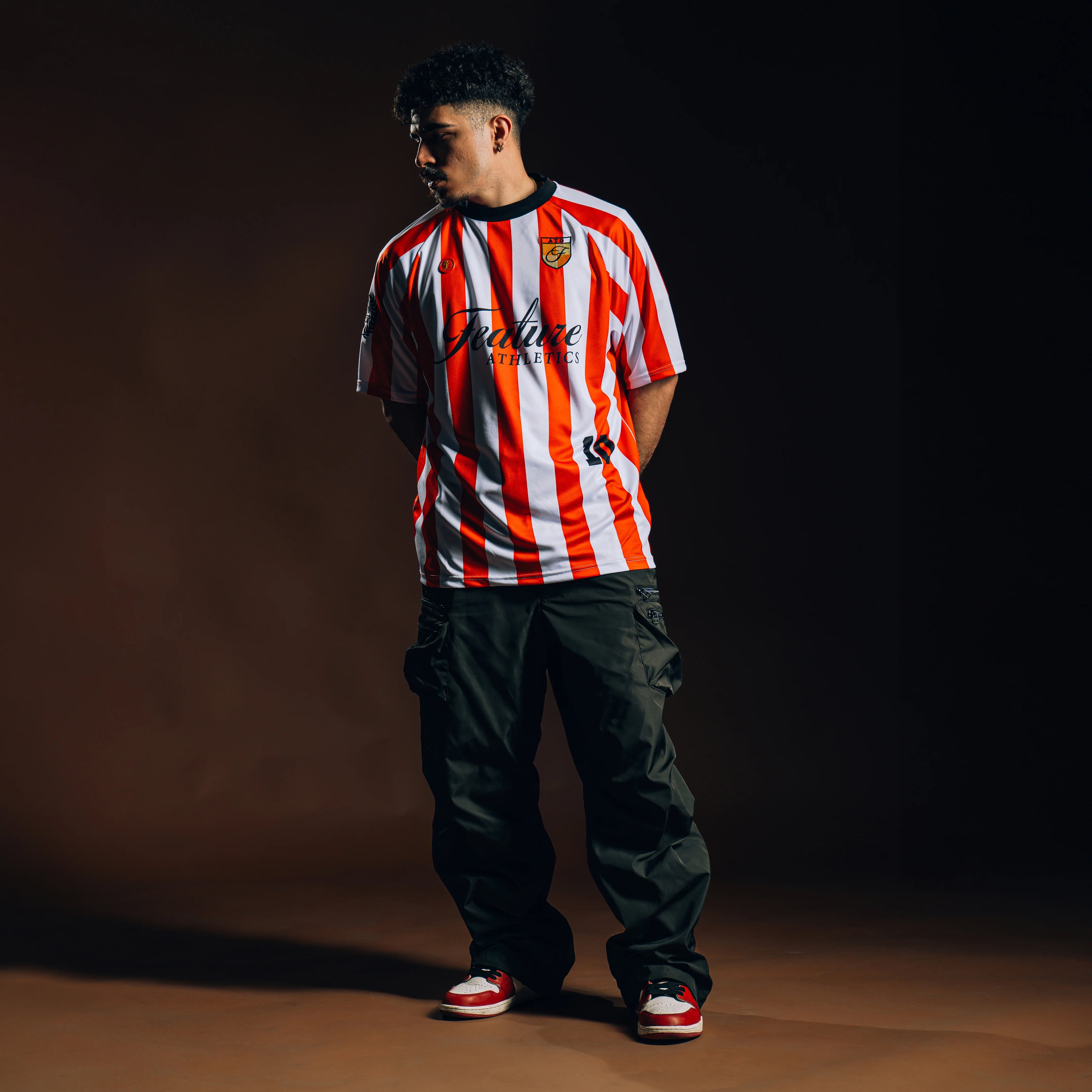 Pele Futbol Jersey Red White
