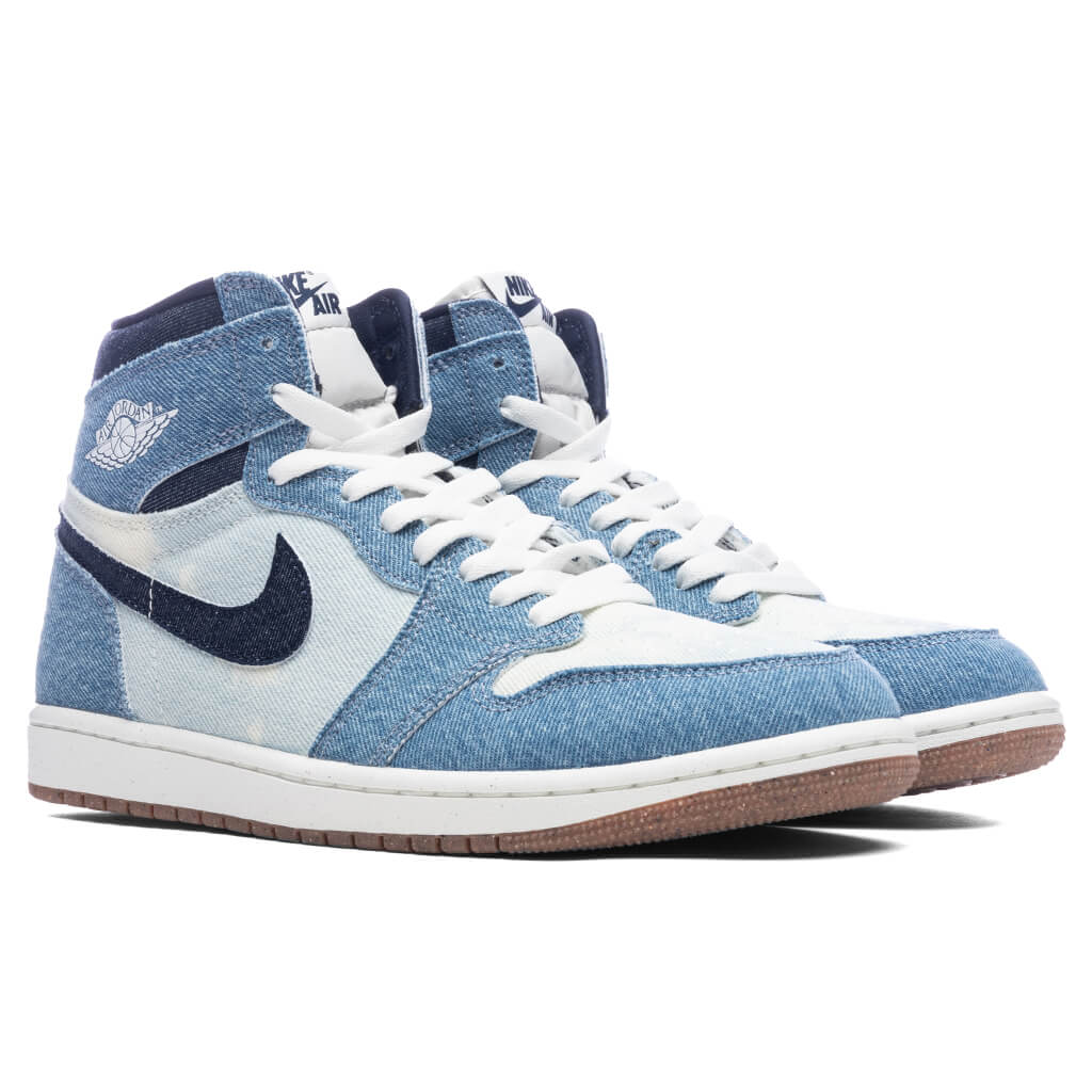 Air Jordan 1 Retro High Denim Summit White Obsidian Summit White