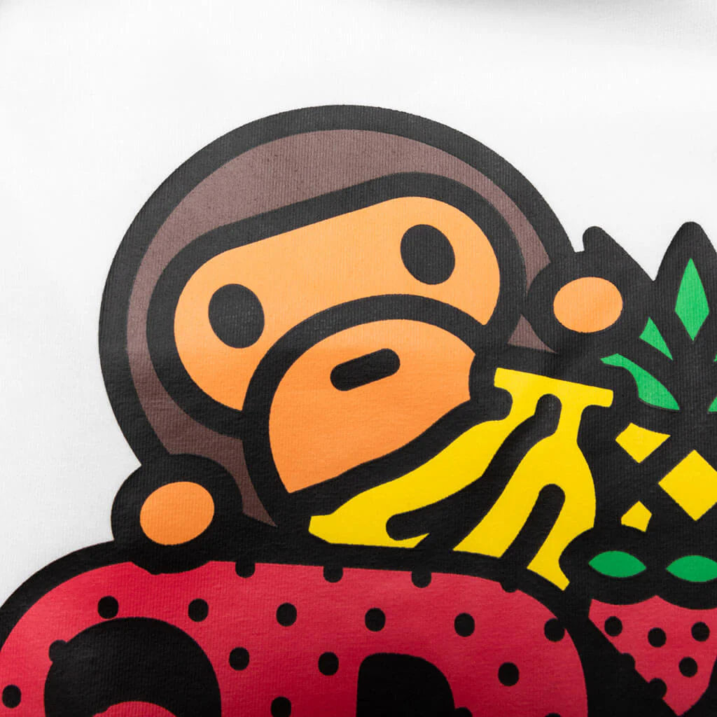 Kids Baby Milo Fruit Tee White