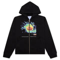 Spiralling Hoodie Black