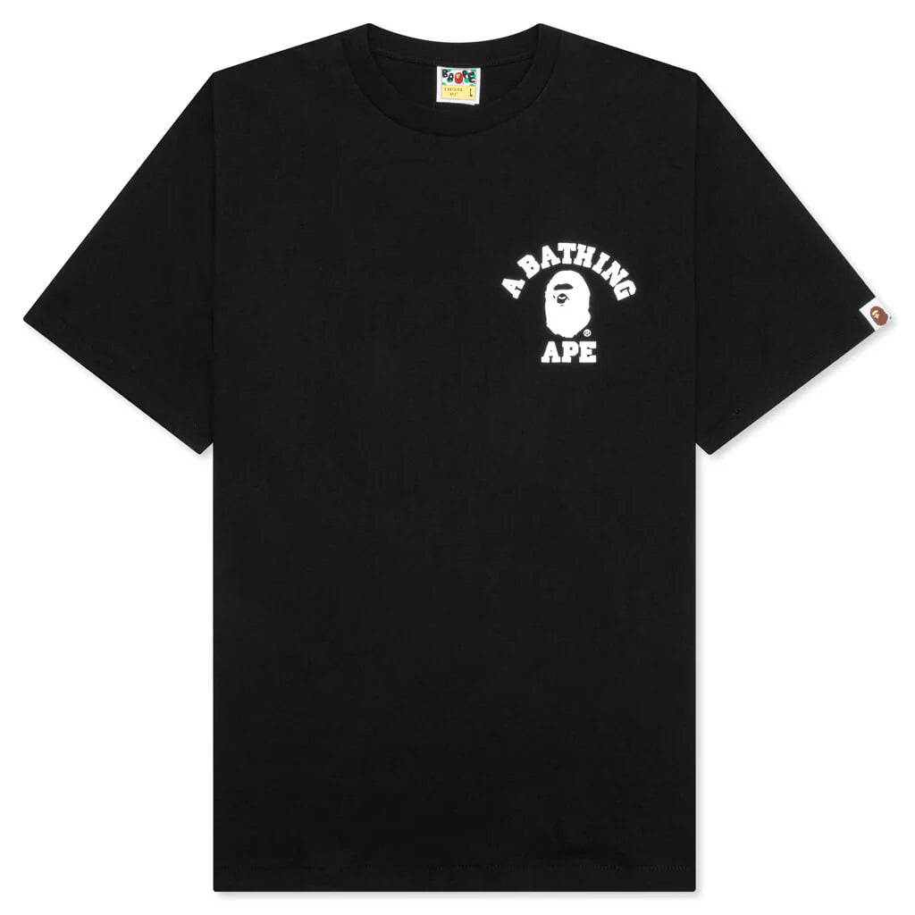 ABC Camo Crazy College ATS Tee Black