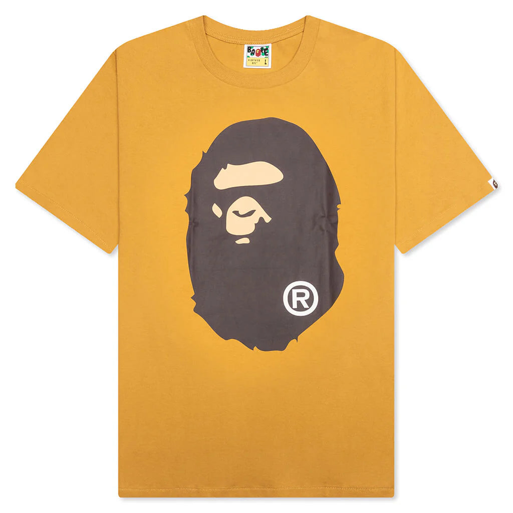 Big Ape Head Tee Yellow