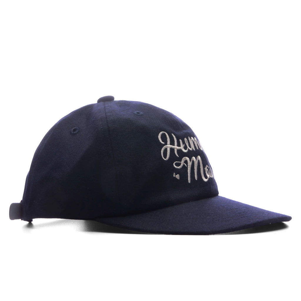 6 Panel Wool Cap Navy