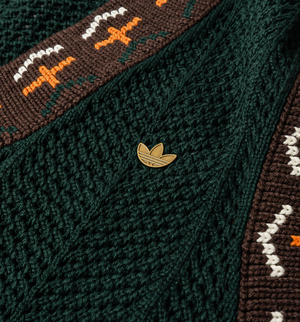 Clot x Adidas Knitted Womens Vest Green Night