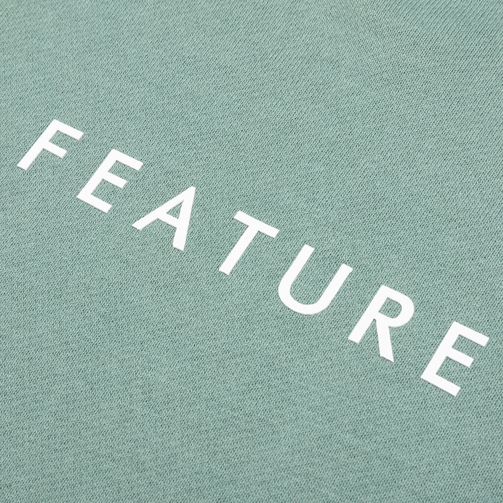 Womens Logo Hoodie Sage