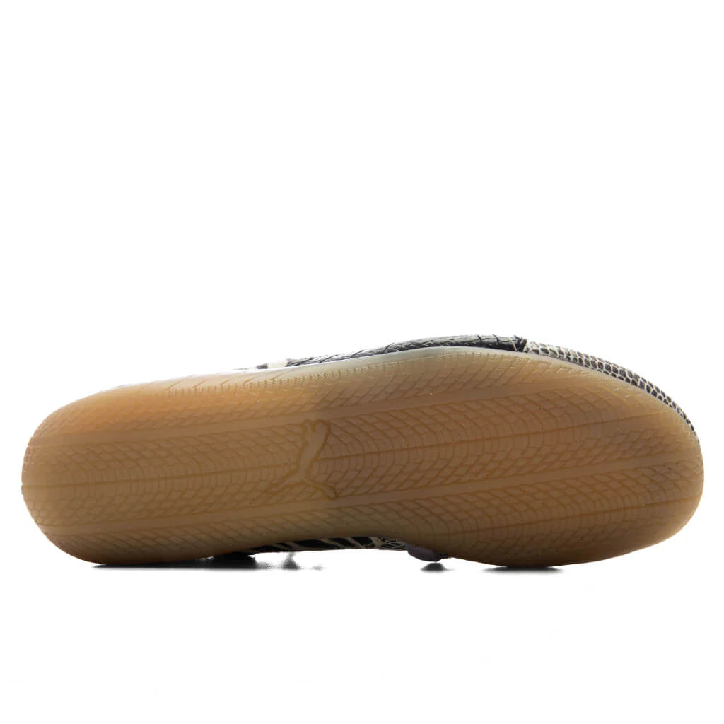 Womens Speedcat Ballet Mixed Feel PUMA Black Cashew Brown Light Lavender