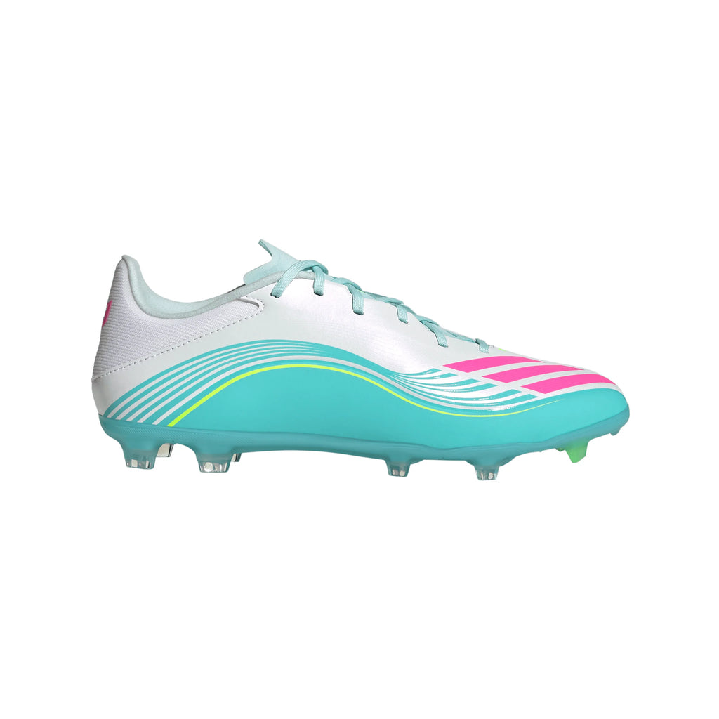 adidas F50 Messi League Firm Ground Multi Ground Mens Soccer Cleats White Pink
