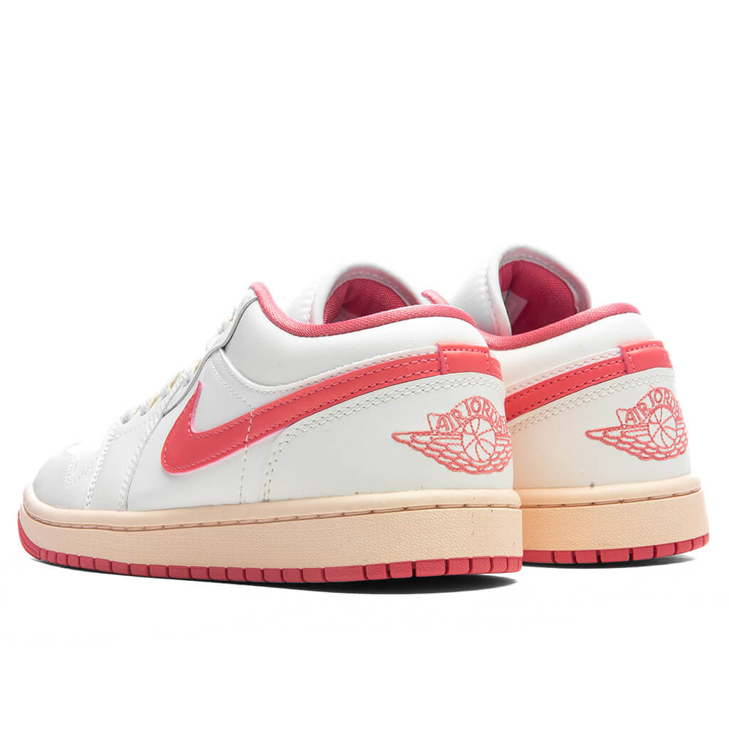 Womens Air Jordan 1 Low Sail Pink Salt Guava Ice