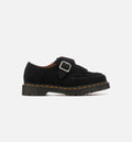 Ramsey Suede Kiltie Buckle Creepers Mens Lifestyle Shoe Black