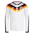 adidas Germany Home Long Sleeve Mens Soccer Jersey 26 White