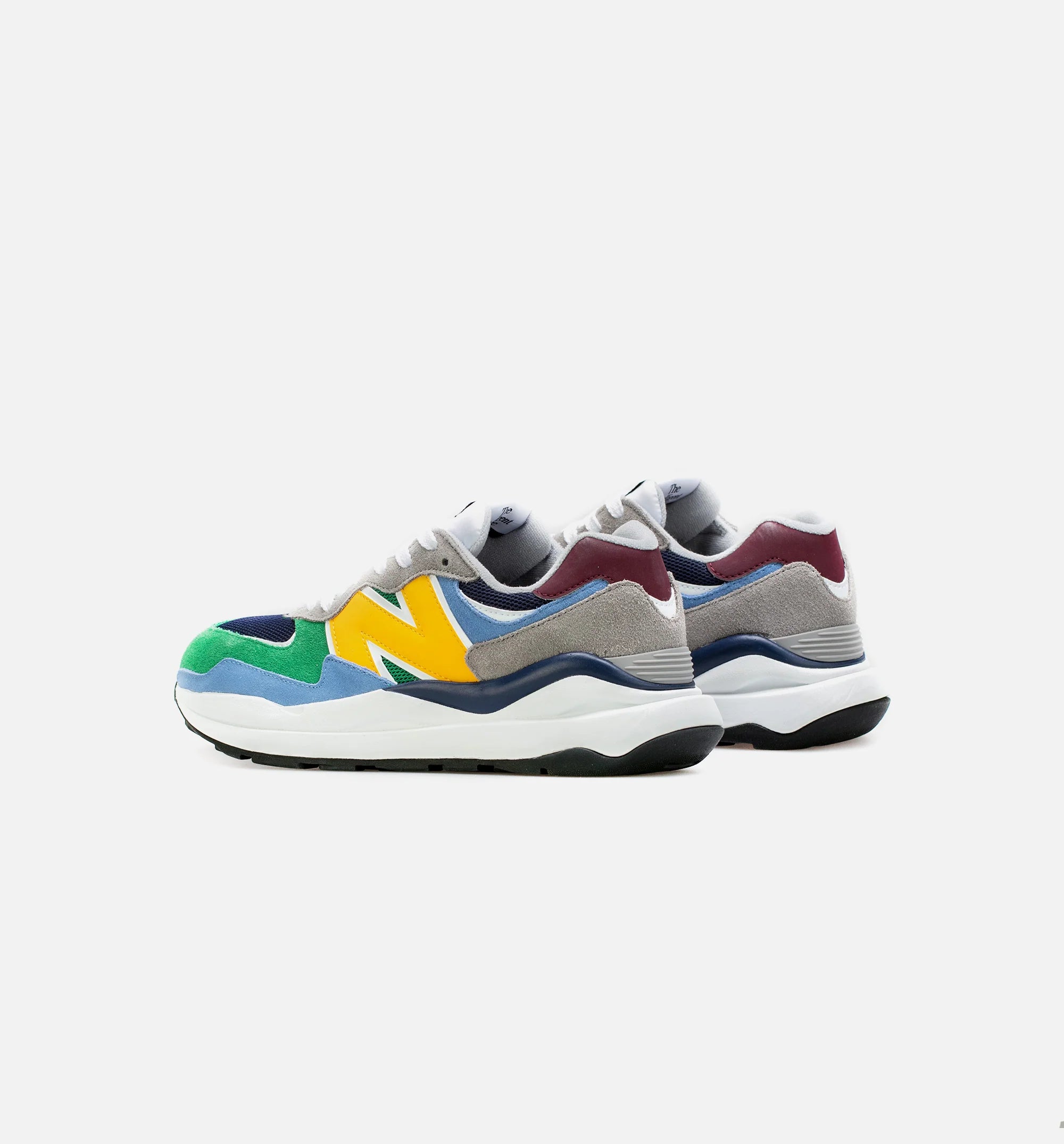 5740 Mens Lifestyle Shoe Green Blue Yellow