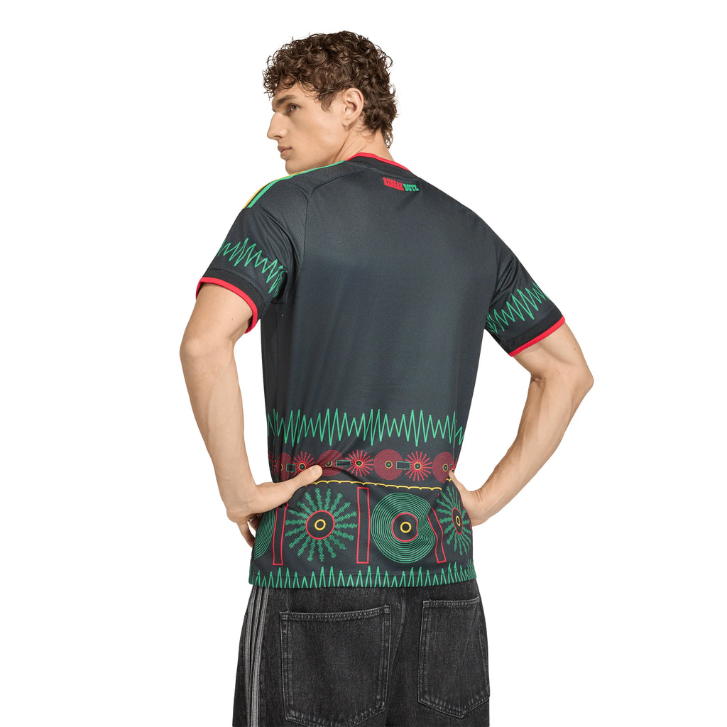 adidas Jamaica Away Mens Soccer Jersey 2026 Black