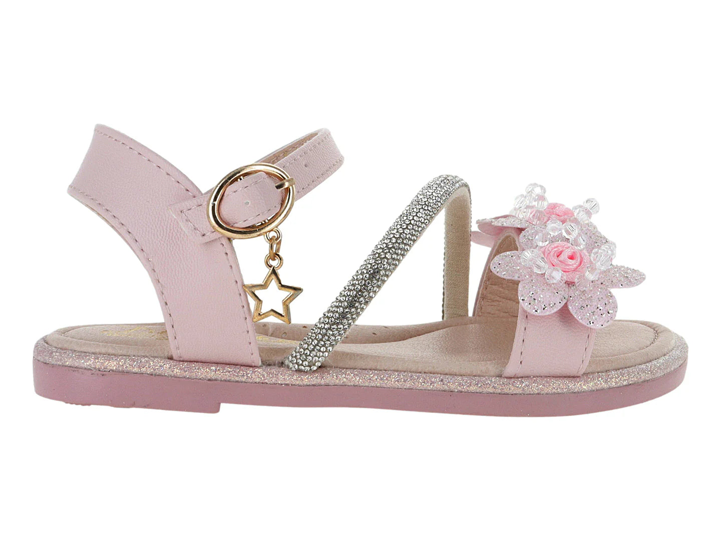 Sandalias Divitas Color Pétalo para Niña