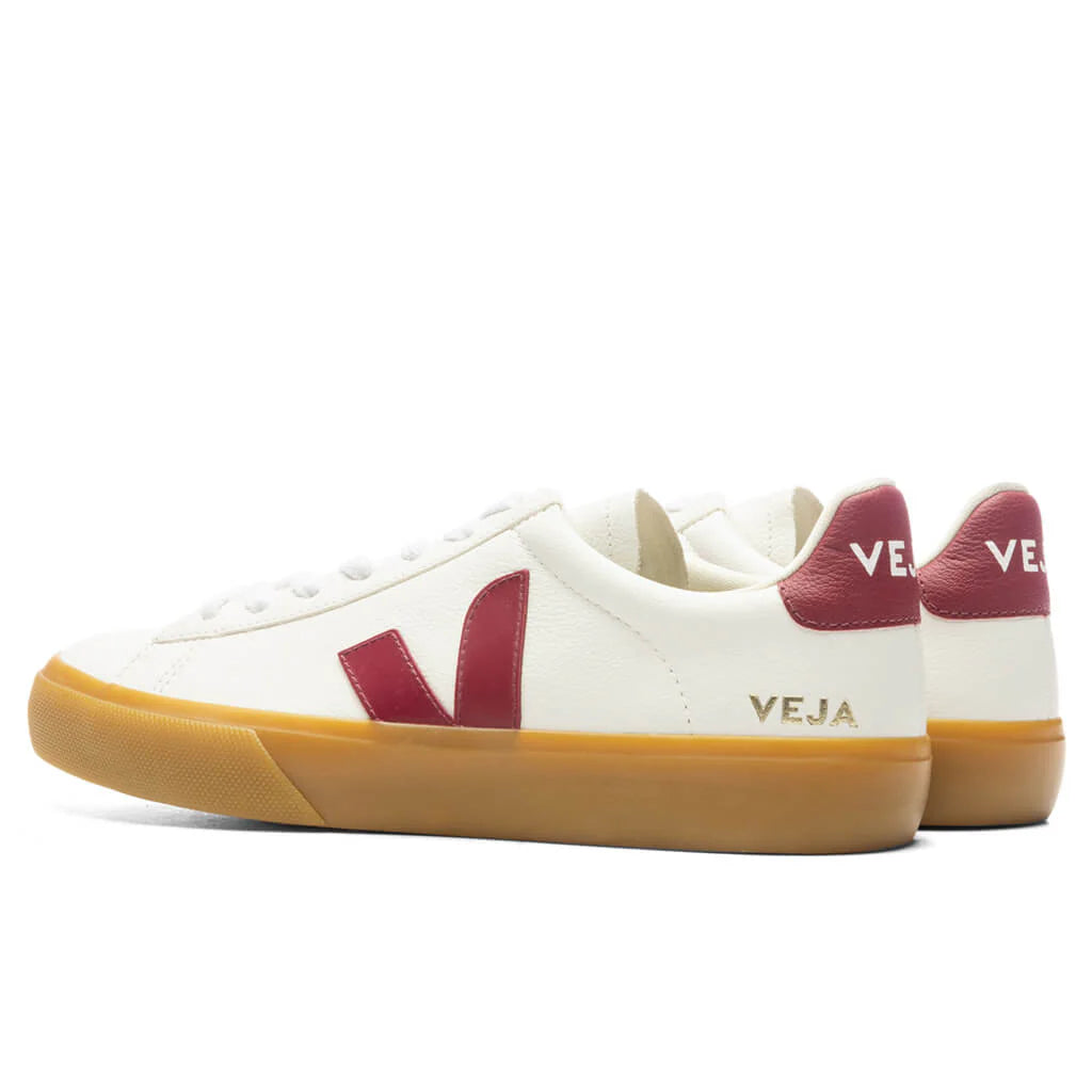 Campo Chromefree Leather Extra White Marsala