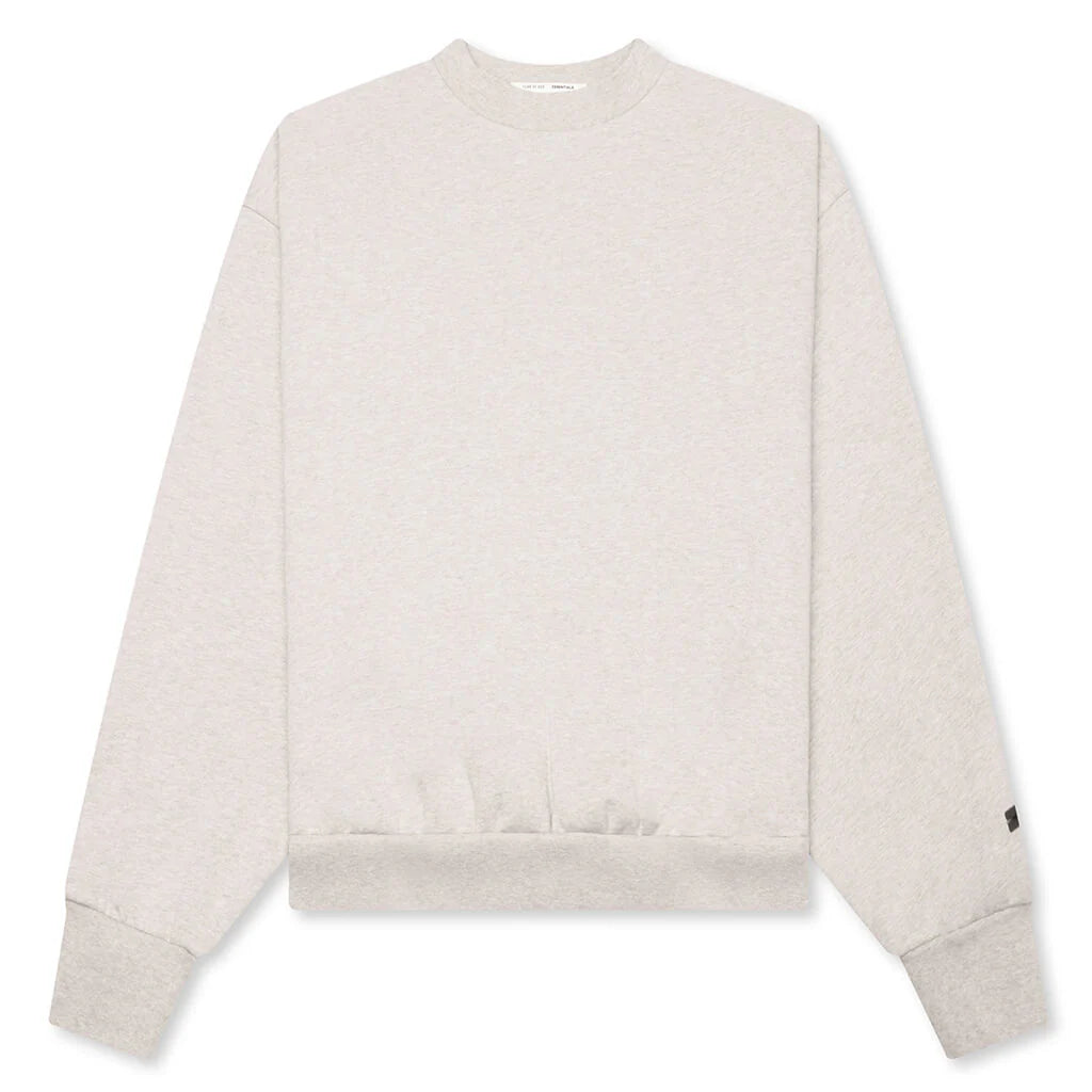 Classic Fleece Crewneck Heather Stone