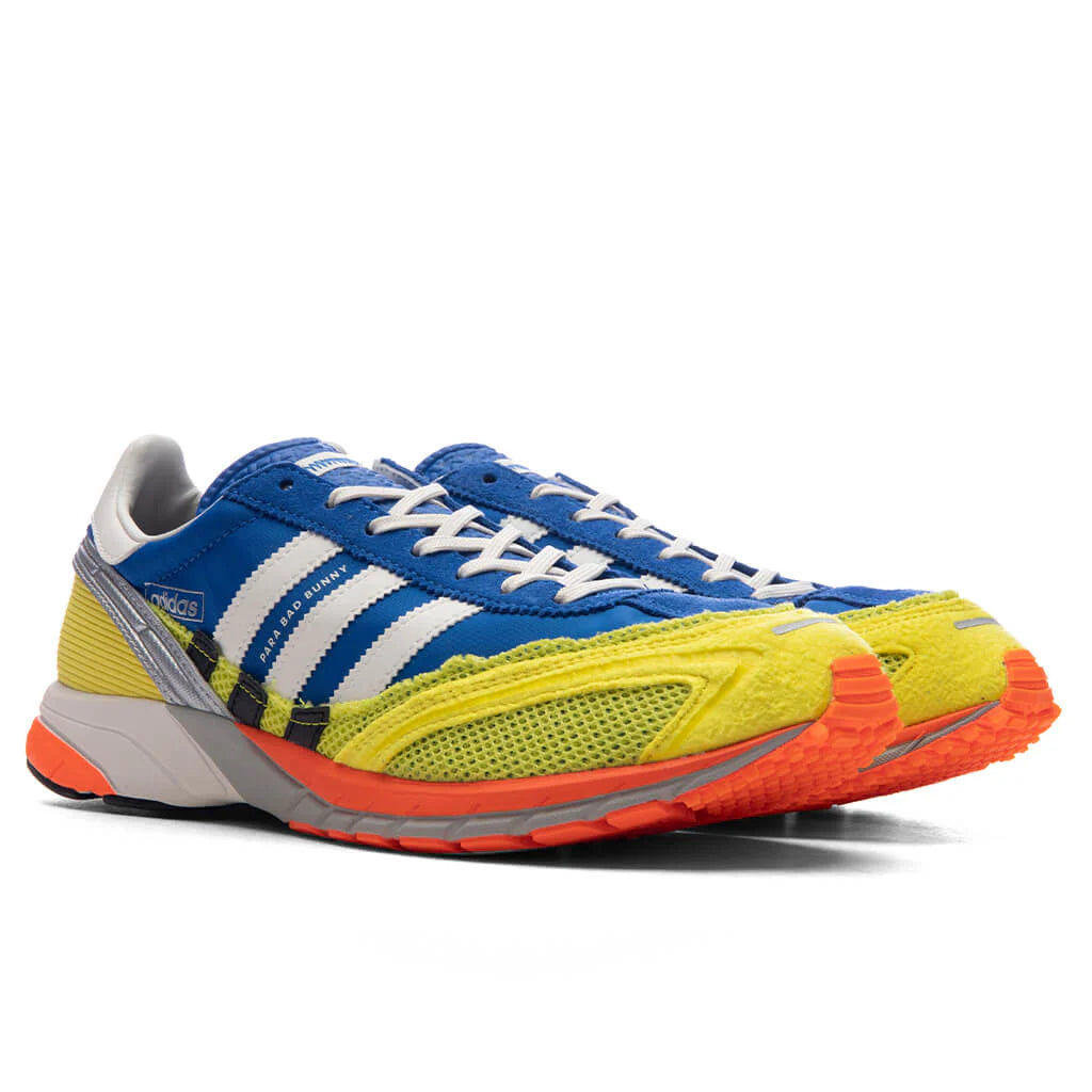 Adidas Originals x Bad Bunny Adizero SL72 Blue Cloud White Shock Yellow