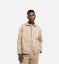 NSW Life Button Up Mens Jacket Brown
