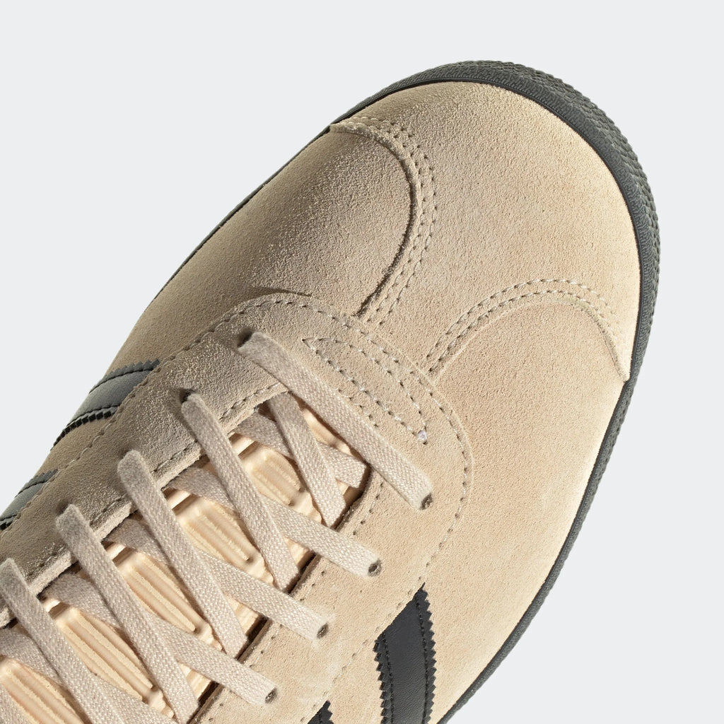 adidas Gazelle Messi Shoes Crystal Sand Black Gold Metallic