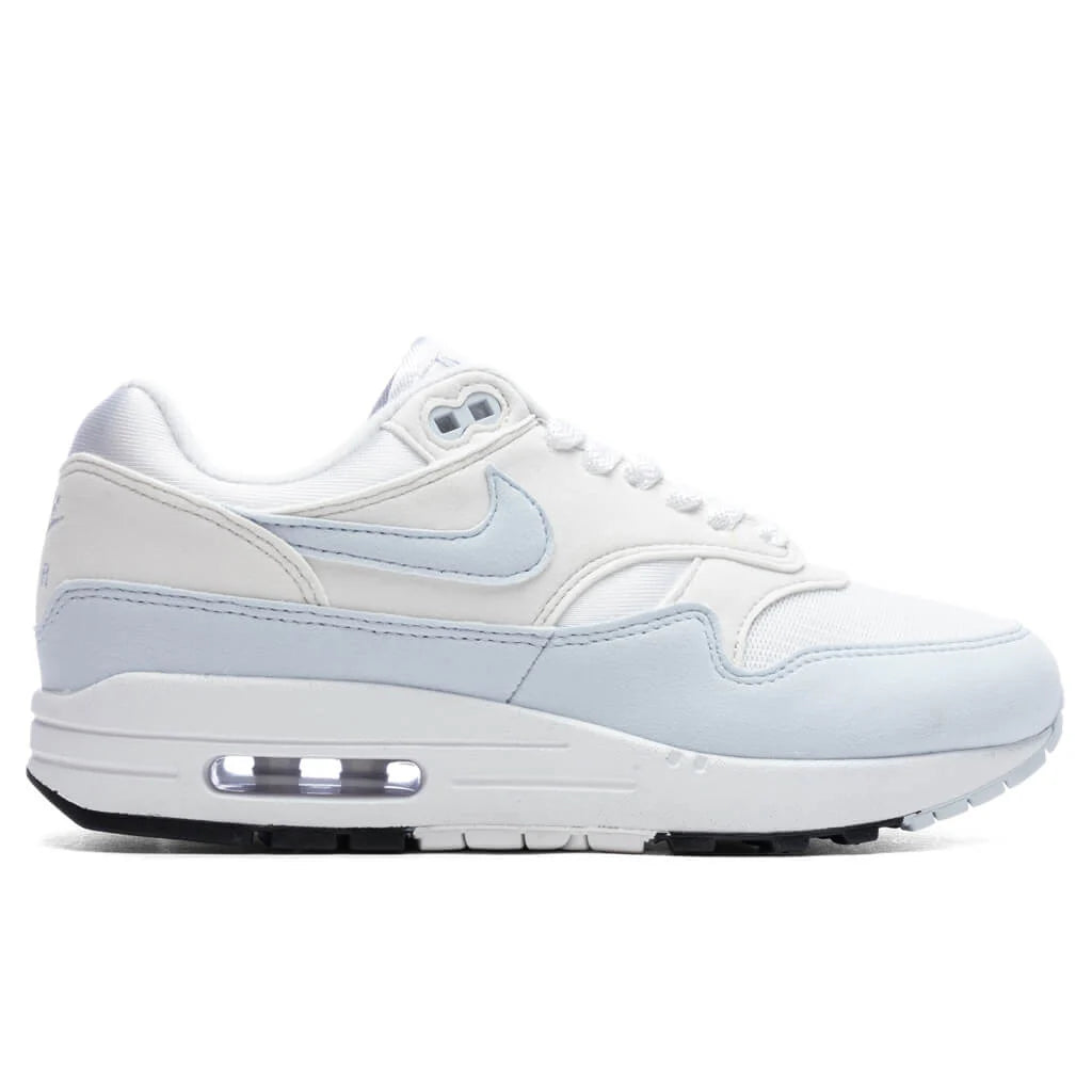 Womens Air Max 1 87 White Football Grey Platinum Tint