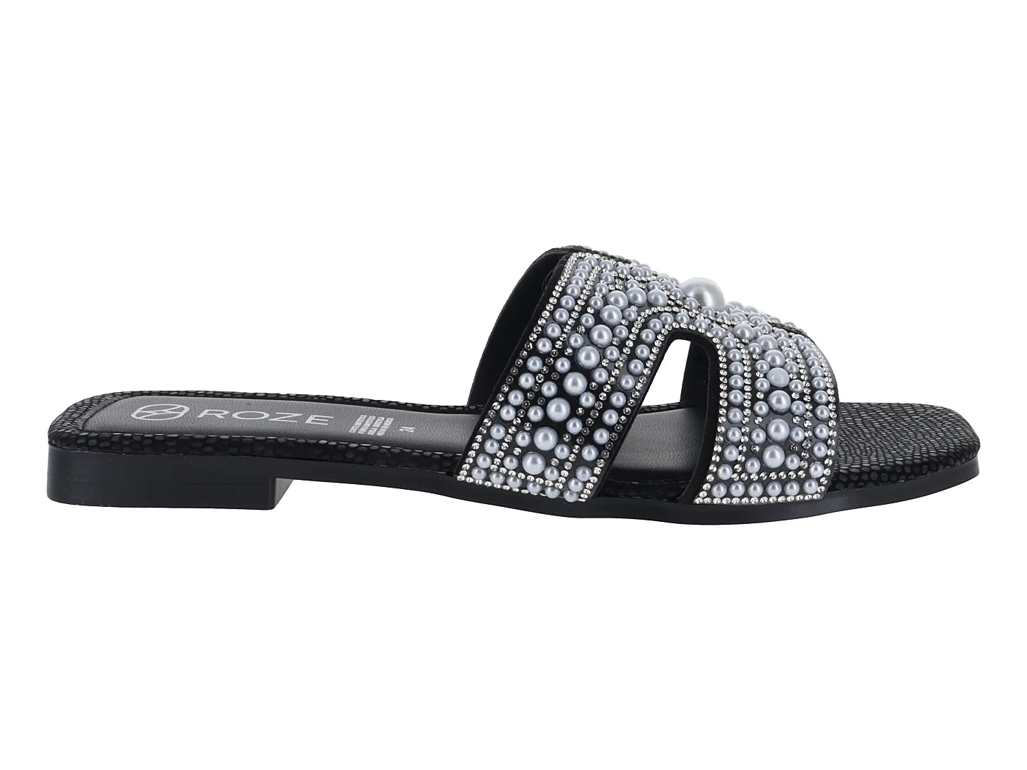 Sandalias ROZE Negro para Mujer
