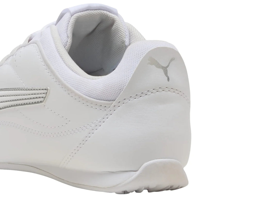 Tenis Puma Catch Soleil Blanco y Plata para Mujer