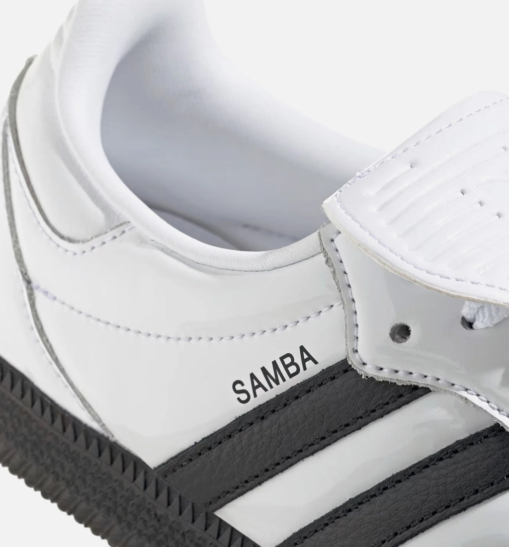 Samba Long Tongue Womens Lifestyle Shoe Core Black Cloud White