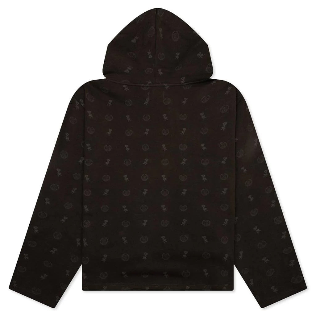 Holiday HTG Raw Edge Hoodie Black