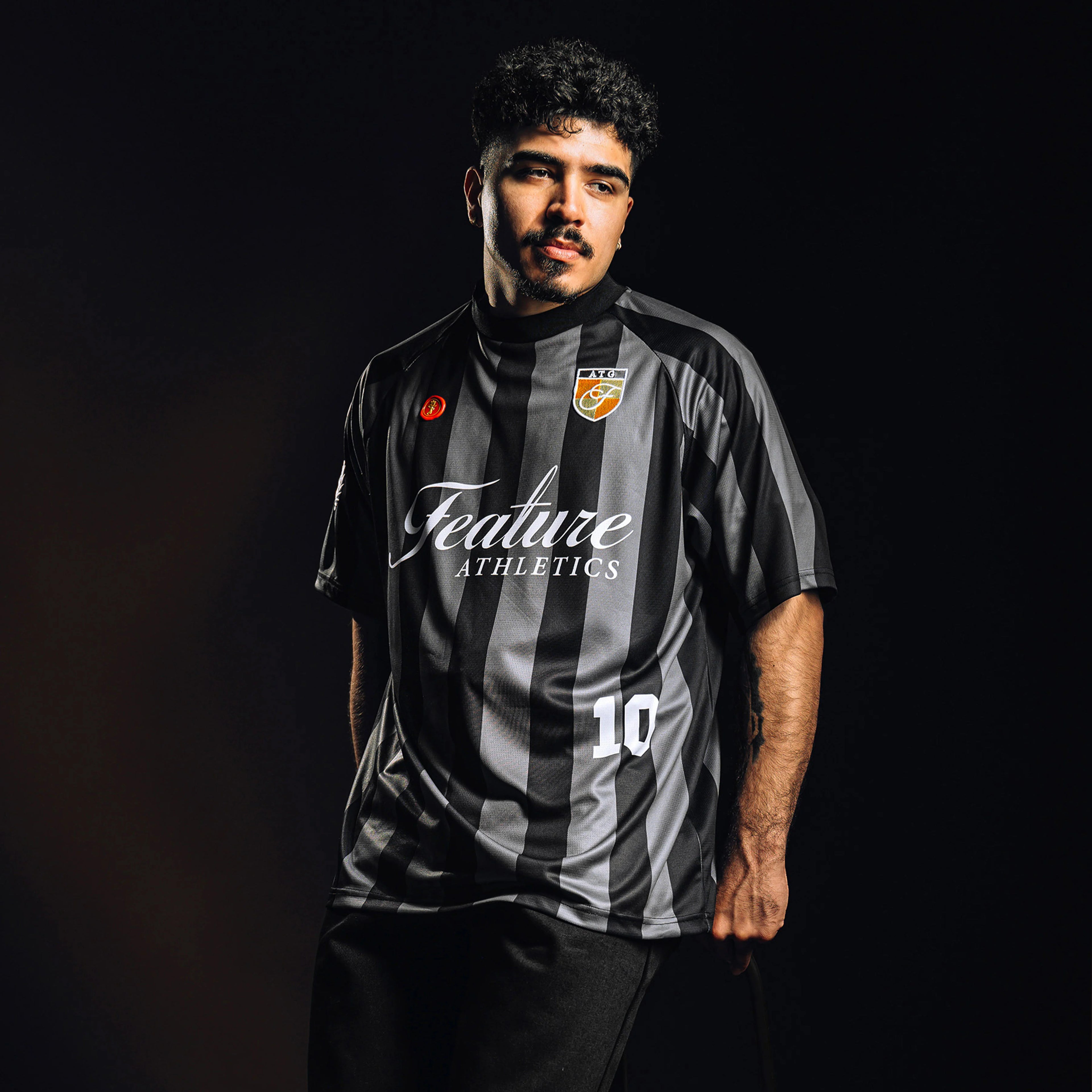 Pele Futbol Jersey Black