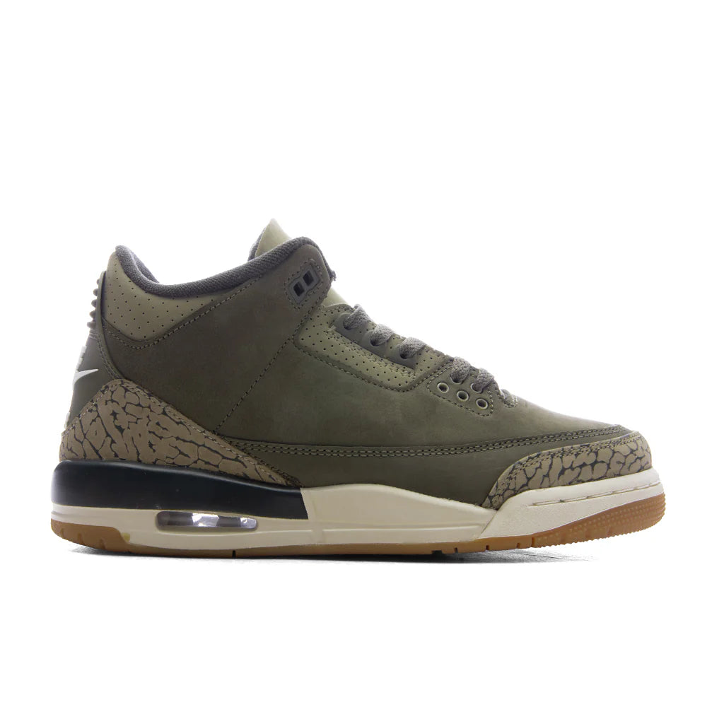 Air Jordan 3 Retro Family Affair GS Medium Olive Neutral Olive Sequoia
