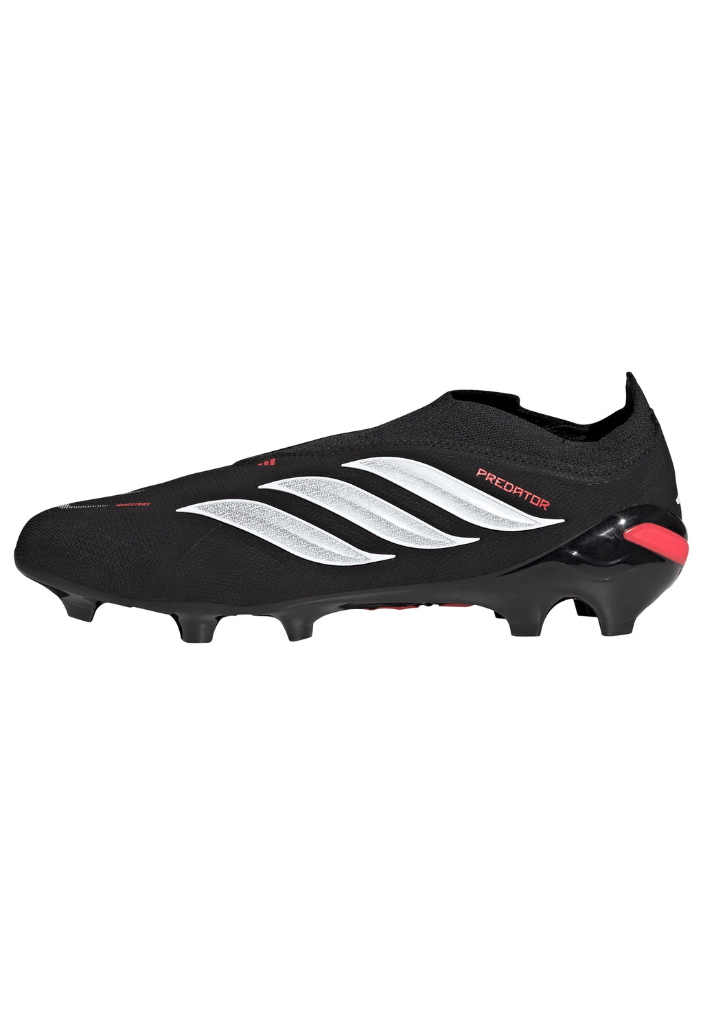 adidas Predator League Laceless FG Firm Ground Mens Soccer Cleats Black White