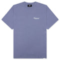 Owners Club Script T Shirt Dusty Blue