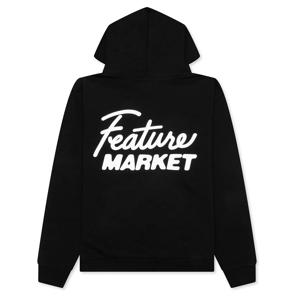 Feature x Market Formula Bear Hoodie Black