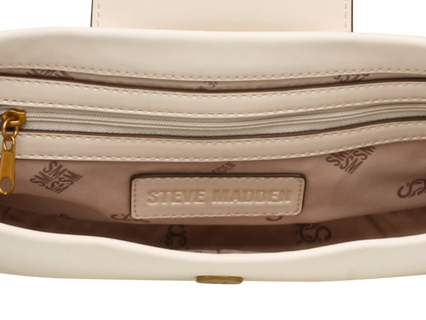 Bolso Steve Madden Brooks Color Bone para Mujer