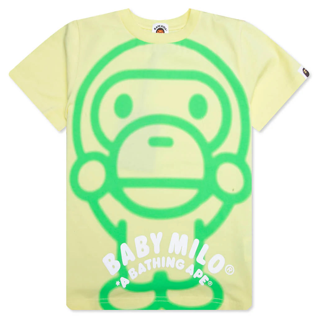 Kids Big Baby Milo Tee Yellow