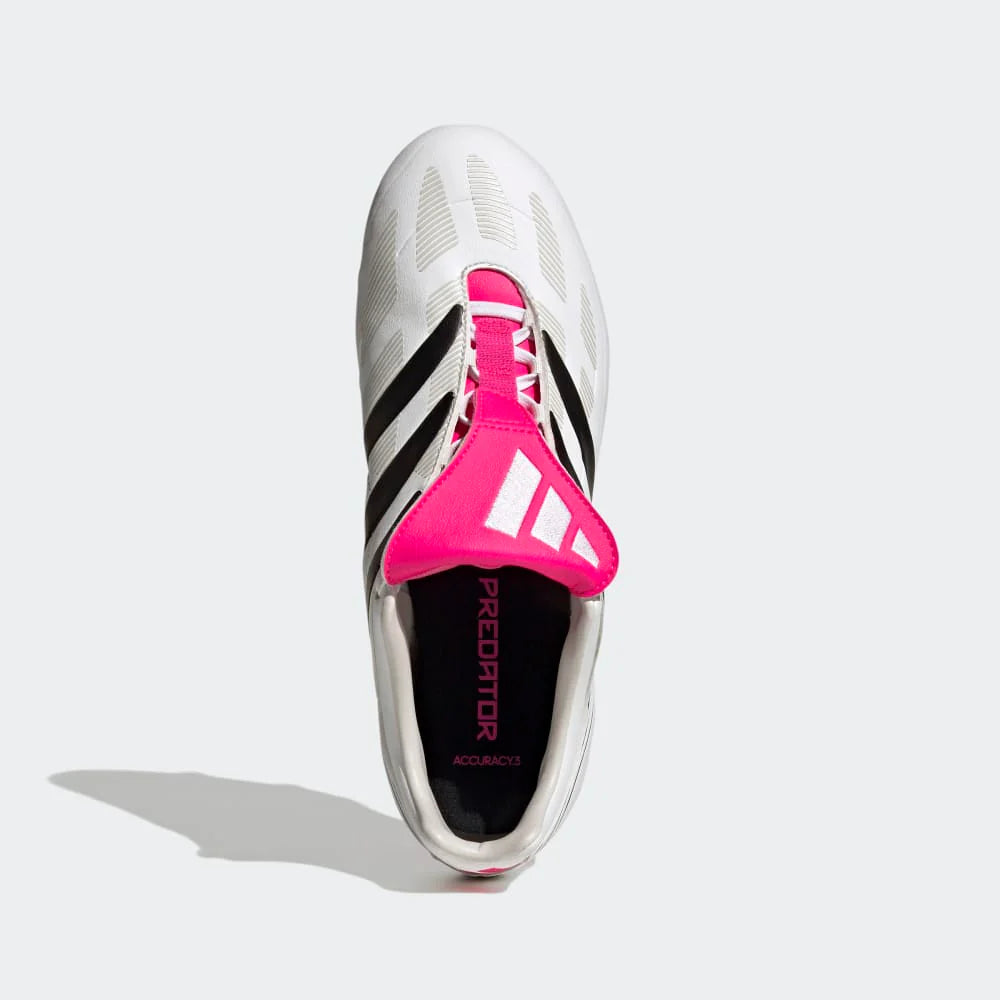 adidas Predator Precision3 FG Firm Ground Soccer Cleats White Black