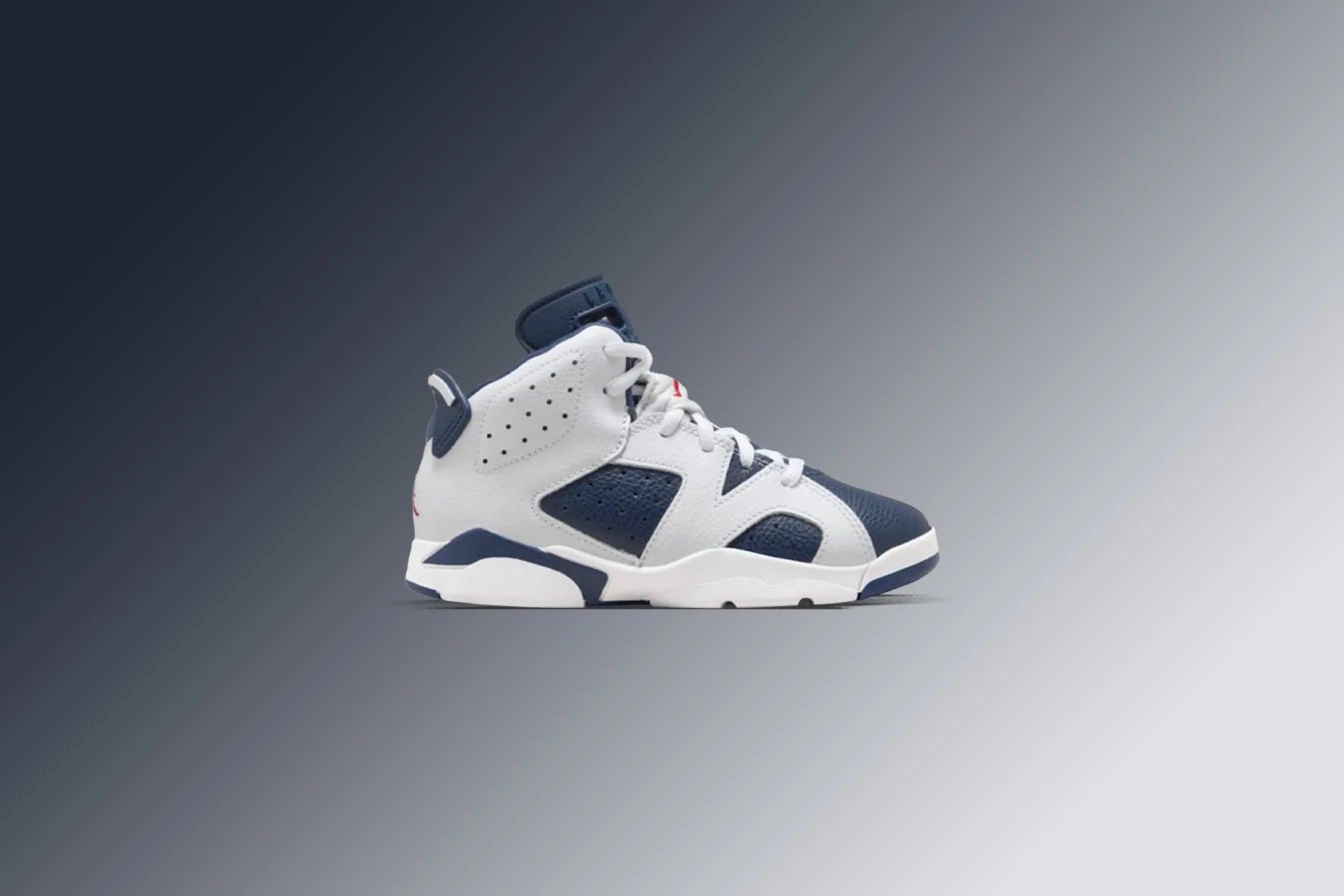 Air Jordan 6 Retro PS Olympic White Varsity Red Midnight Navy
