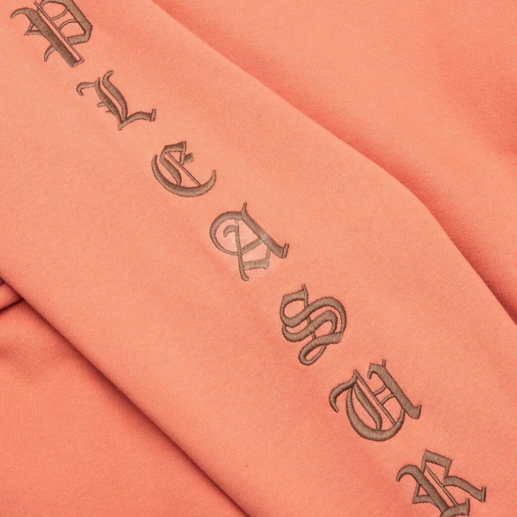 OE Zip Up Hoodie Rust