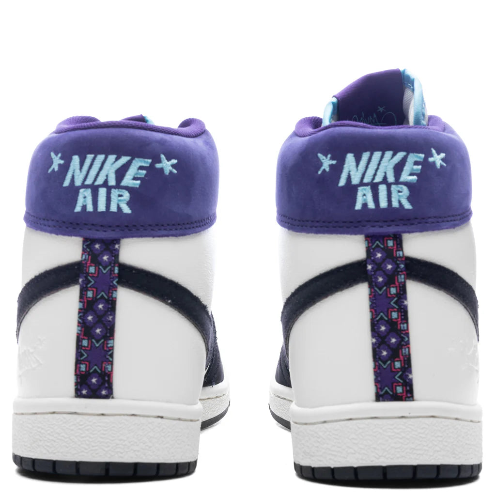 Womens Opium Paris x Jordan Air Ship Hornets Sail Blue Chill Black