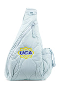 UCA Vera Bradley Dusty Blue Featherweight Sling Backpack