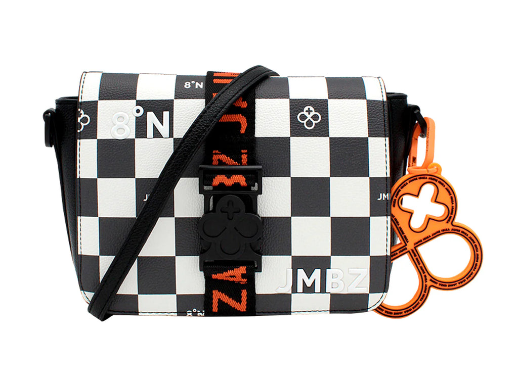 Bolso Crossbody Jaime Ibiza Cuadros Multicolor para Mujer
