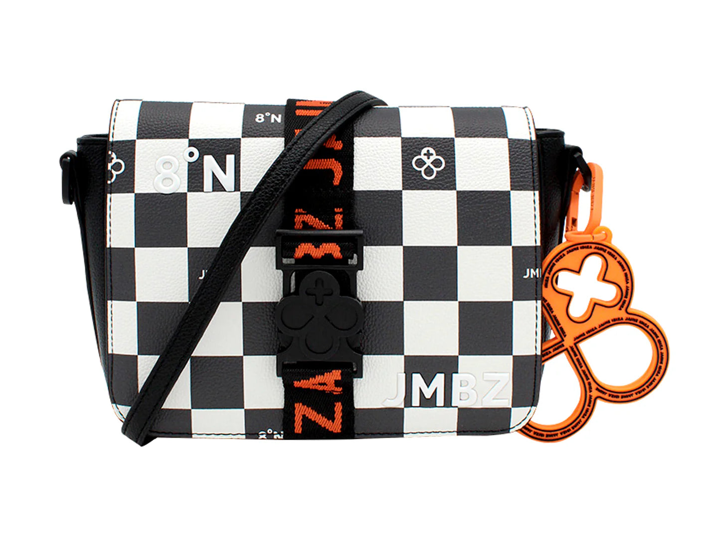 Bolso Crossbody Jaime Ibiza Cuadros Multicolor para Mujer
