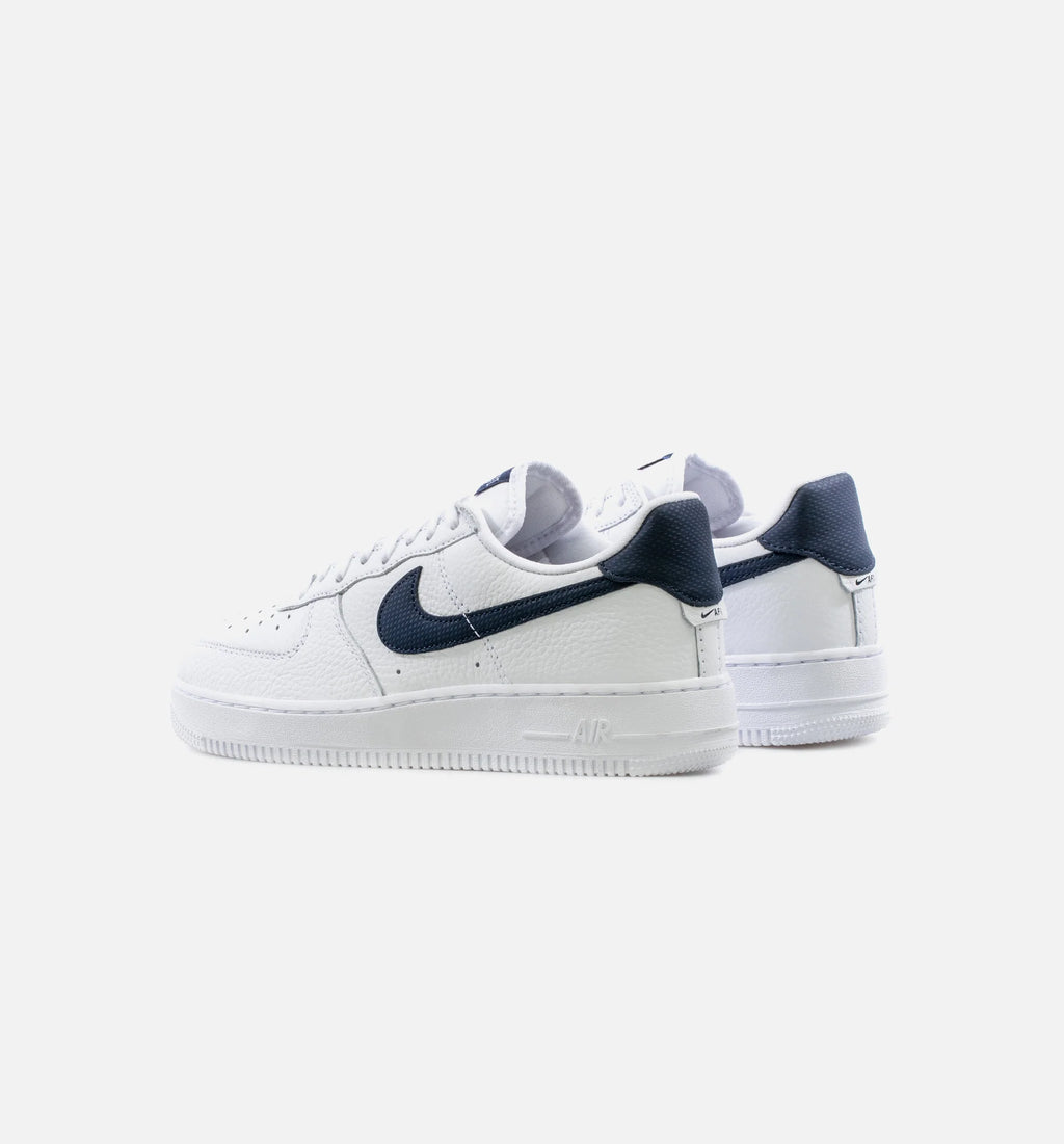 Air Force 1 07 Low Craft Mens Lifestyle Shoe White Navy