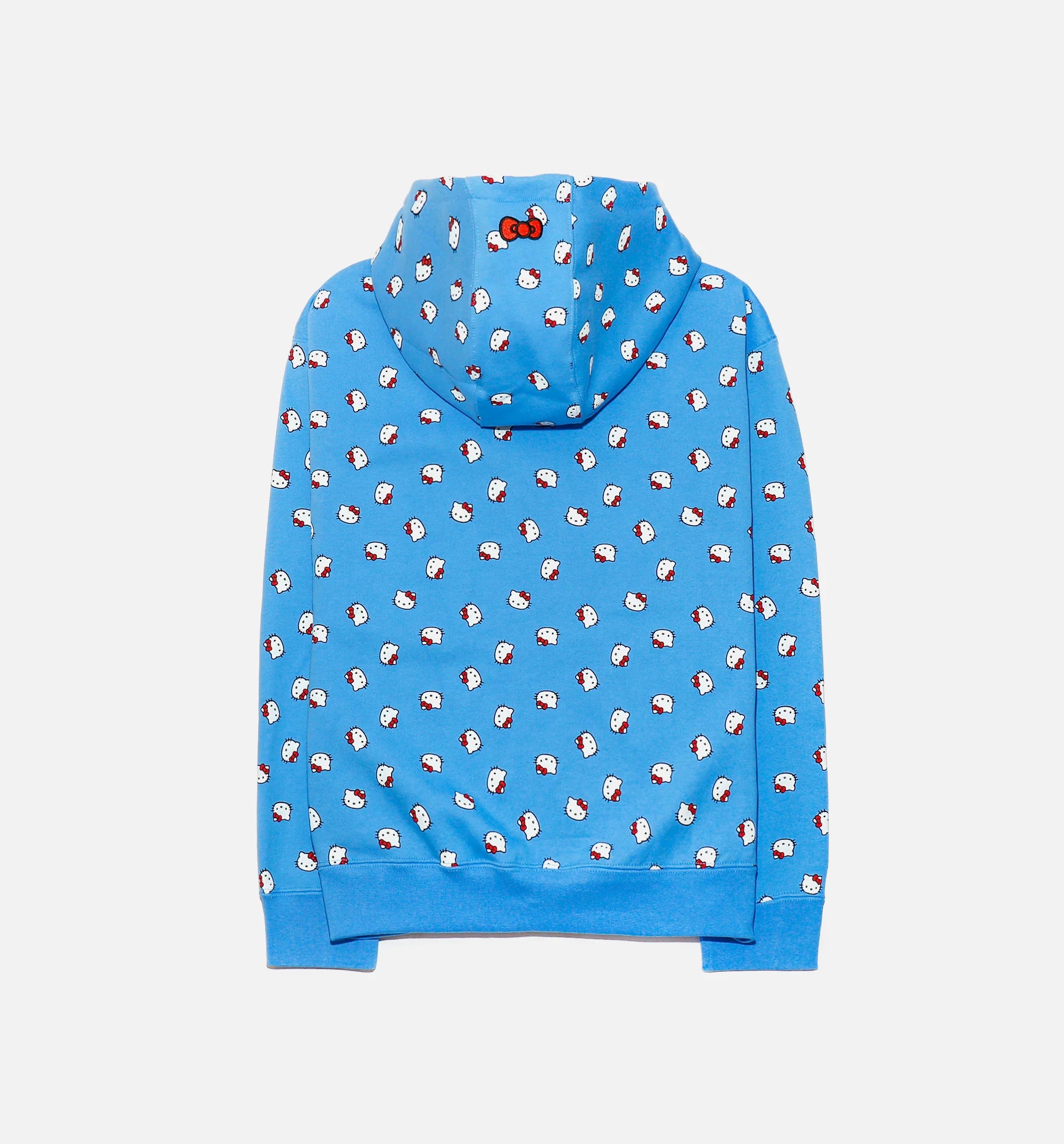 Hello Kitty Fleece Hoodie Mens Hoodie Blue