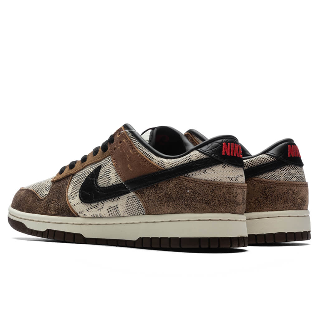 Dunk Low Premium Brown Snakeskin Natural Black Ale Brown