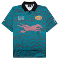Sports Flage Polo Shirt Deep Sea Green