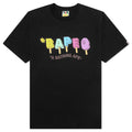 Bape Popsicle Tee Black