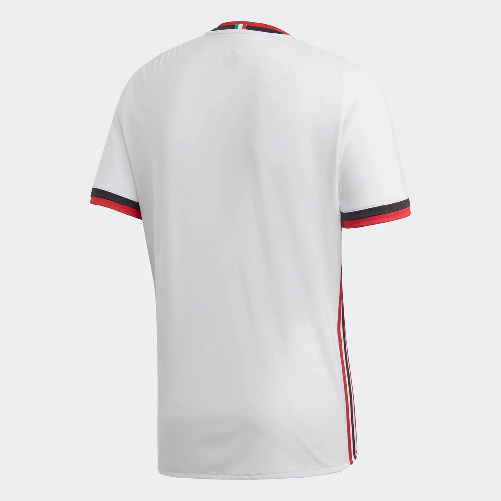 adidas AC Milan Away Jersey 17 White Red Black