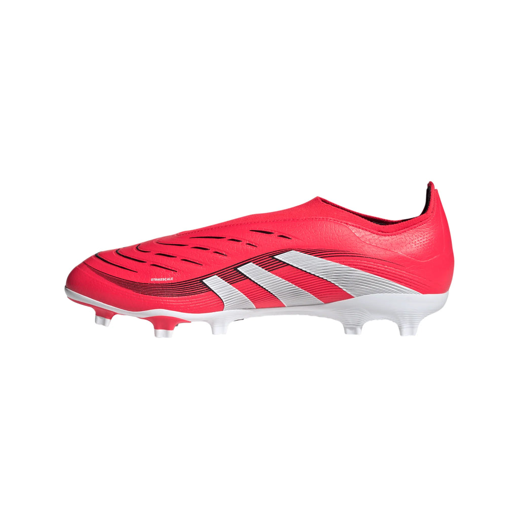adidas Predator League Laceless FG MG Firm Multi Ground Boots Red