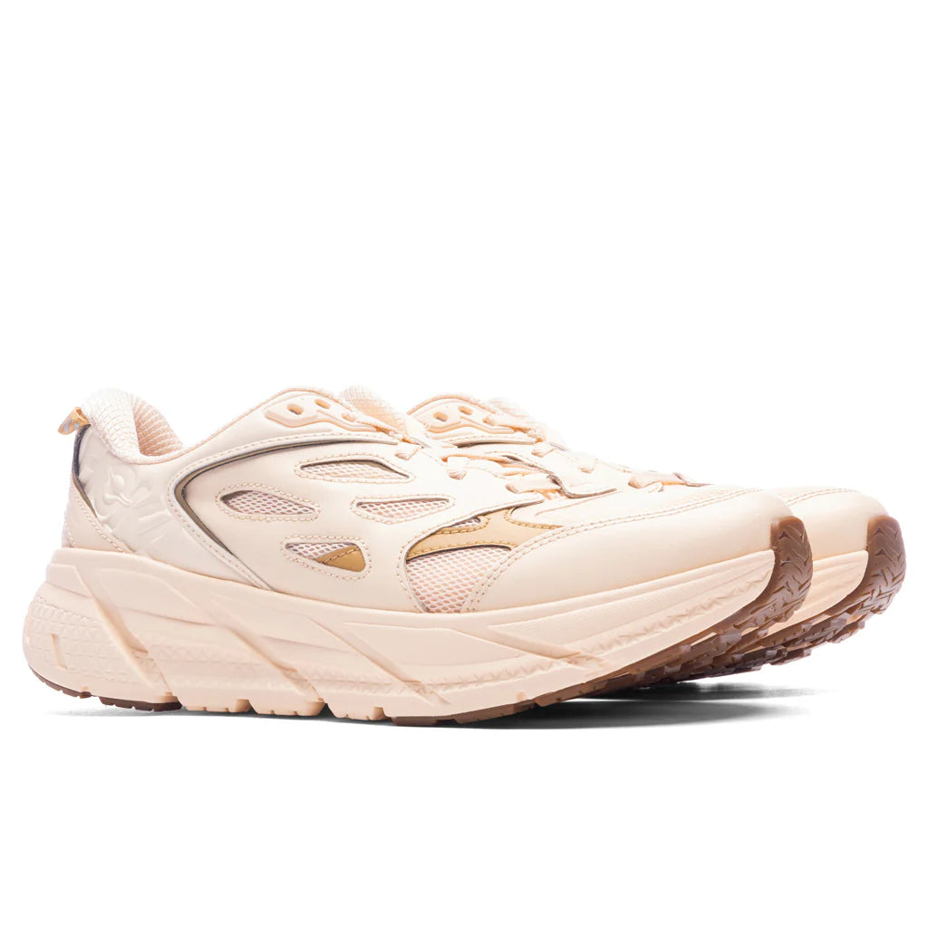 Womens Clifton L Athletics Vanilla Wheat