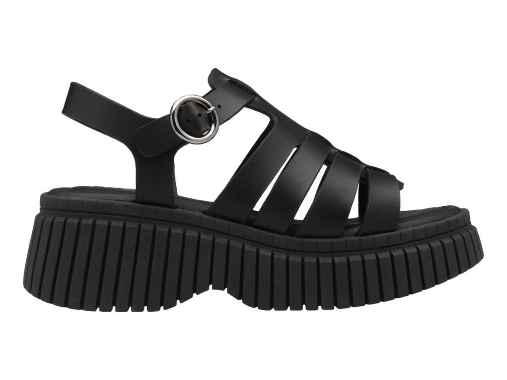 Sandalias Plataforma Levis Negro para Mujer